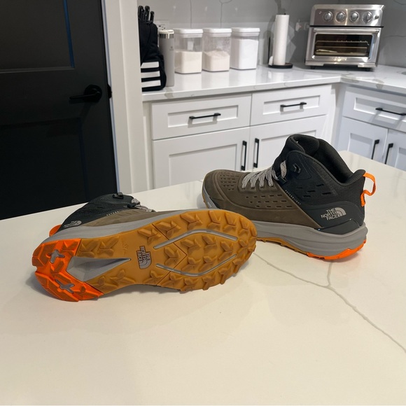 The North Face Men's Vectiv Exploris 2 Mid Futurelight Leather Boots Size 7.5 - Picture 7 of 7